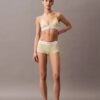 Cotton Modal Stretch Rib Unlined Triangle Bralette