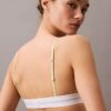 Cotton Modal Stretch Rib Unlined Triangle Bralette