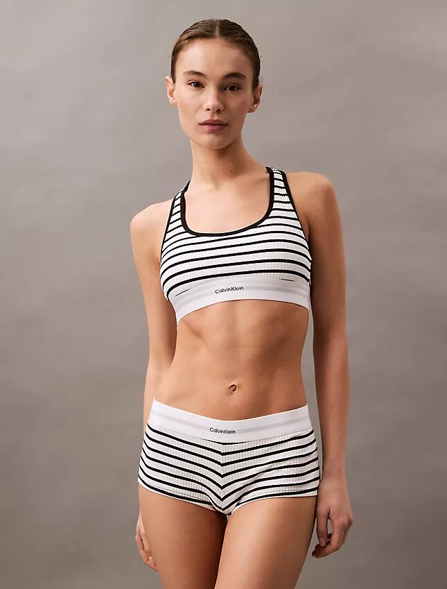 Cotton Modal Stretch Ribana Hafif Astarlı Bralette Cotton Modal Stretch Ribana Hafif Astarlı Bralette
