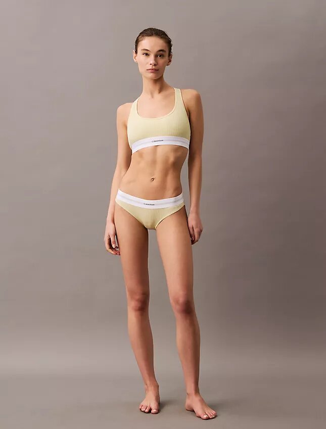 Cotton Modal Stretch Ribana Hafif Astarlı Bralette Cotton Modal Stretch Ribana Hafif Astarlı Bralette