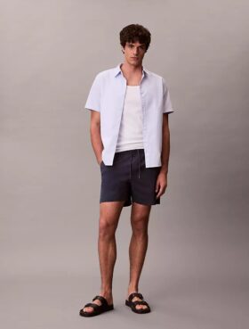Cotton Stretch Chino Çekip Giyilen Şort