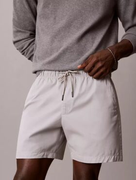 Cotton Stretch Chino Çekip Giyilen Şort