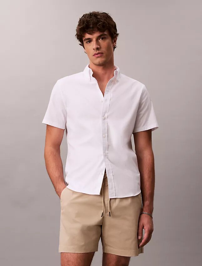 Cotton Stretch Chino Çekip Giyilen Şort Cotton Stretch Chino Çekip Giyilen Şort
