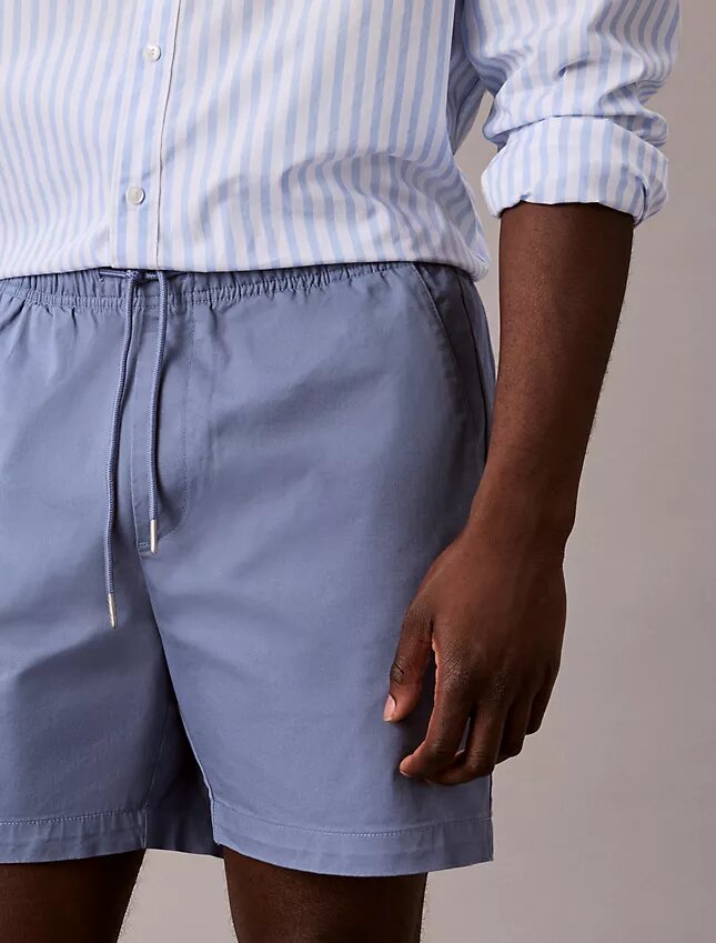 Cotton Stretch Chino Çekip Giyilen Şort Cotton Stretch Chino Çekip Giyilen Şort