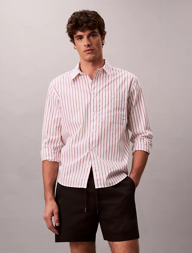 Cotton Stretch Chino Çekip Giyilen Şort Cotton Stretch Chino Çekip Giyilen Şort