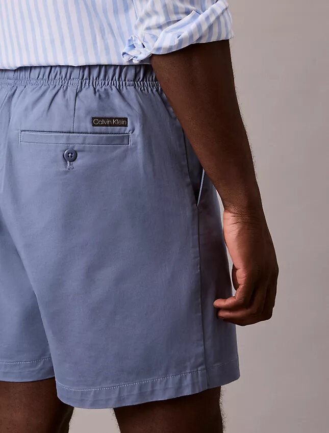 Cotton Stretch Chino Çekip Giyilen Şort Cotton Stretch Chino Çekip Giyilen Şort