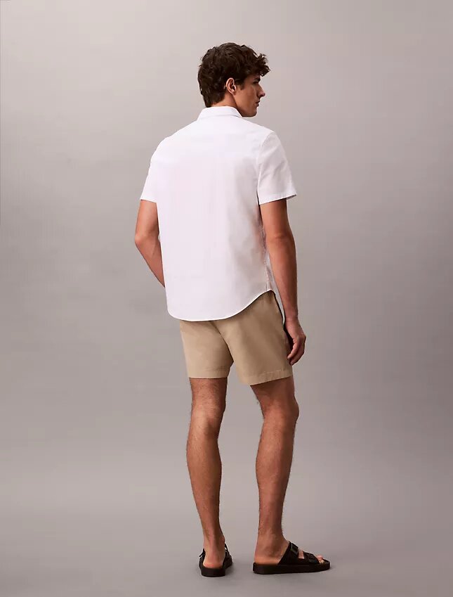 Cotton Stretch Chino Çekip Giyilen Şort Cotton Stretch Chino Çekip Giyilen Şort