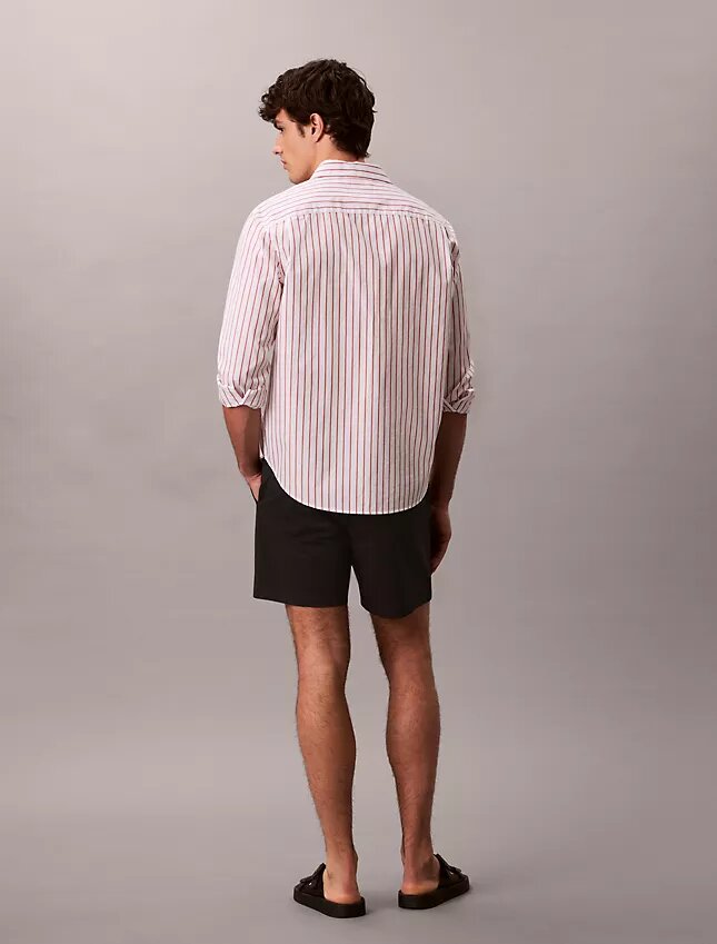 Cotton Stretch Chino Çekip Giyilen Şort Cotton Stretch Chino Çekip Giyilen Şort