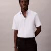 Cotton Stretch Dar Kesim Düğmeli Gömlek Cotton Stretch Dar Kesim Düğmeli Gömlek