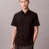 Cotton Stretch Dar Kesim Düğmeli Gömlek Cotton Stretch Dar Kesim Düğmeli Gömlek