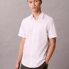 Cotton Stretch Dar Kesim Düğmeli Gömlek Cotton Stretch Dar Kesim Düğmeli Gömlek