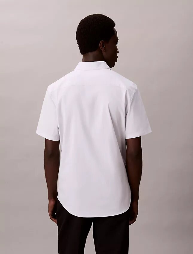 Cotton Stretch Dar Kesim Düğmeli Gömlek Cotton Stretch Dar Kesim Düğmeli Gömlek