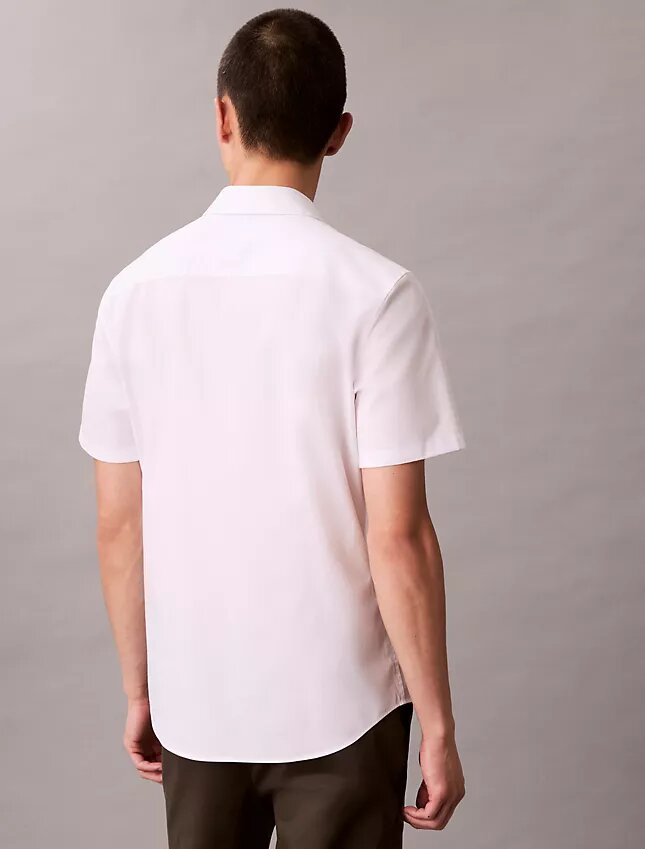 Cotton Stretch Dar Kesim Düğmeli Gömlek Cotton Stretch Dar Kesim Düğmeli Gömlek