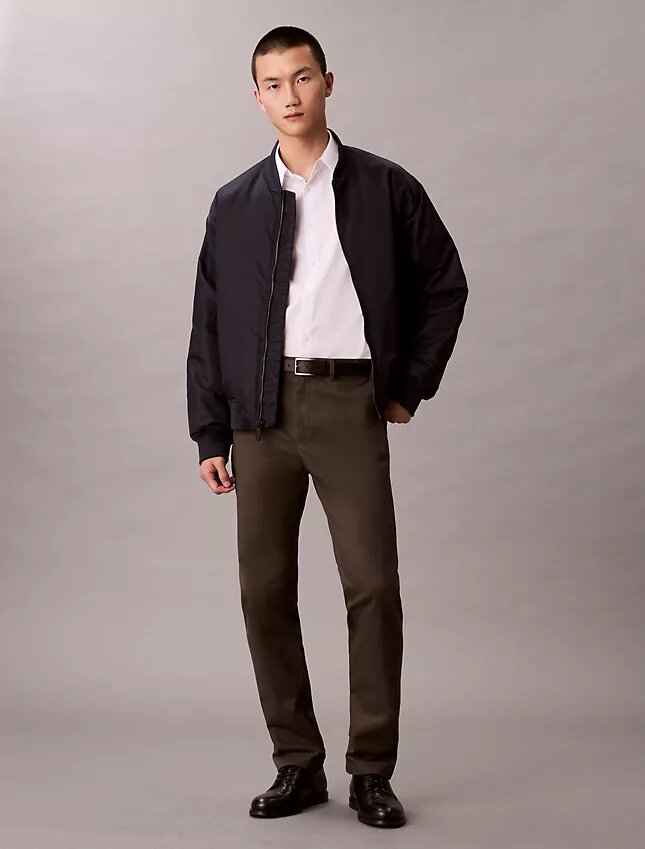 Cotton Stretch Dar Kesim Düğmeli Gömlek Cotton Stretch Dar Kesim Düğmeli Gömlek