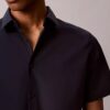 Cotton Stretch Dar Kesim Düğmeli Gömlek Cotton Stretch Dar Kesim Düğmeli Gömlek