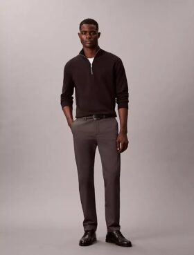Cotton Stretch Dar Kesim Pantolon