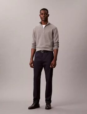 Cotton Stretch Dar Kesim Pantolon