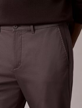 Cotton Stretch Dar Kesim Pantolon