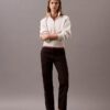 Cotton Stretch Düz Kesim Chino Pantolon
