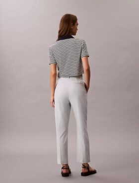 Cotton Stretch Düz Kesim Chino Pantolon