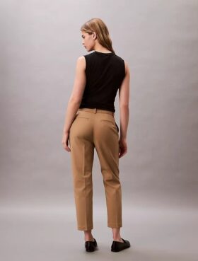 Cotton Stretch Düz Kesim Chino Pantolon