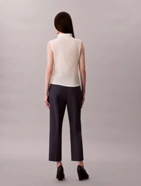 Cotton Stretch Düz Kesim Chino Pantolon