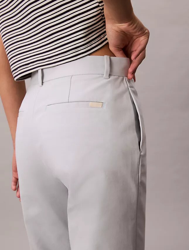 Cotton Stretch Düz Kesim Chino Pantolon Cotton Stretch Düz Kesim Chino Pantolon