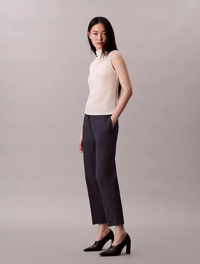 Cotton Stretch Düz Kesim Chino Pantolon Cotton Stretch Düz Kesim Chino Pantolon