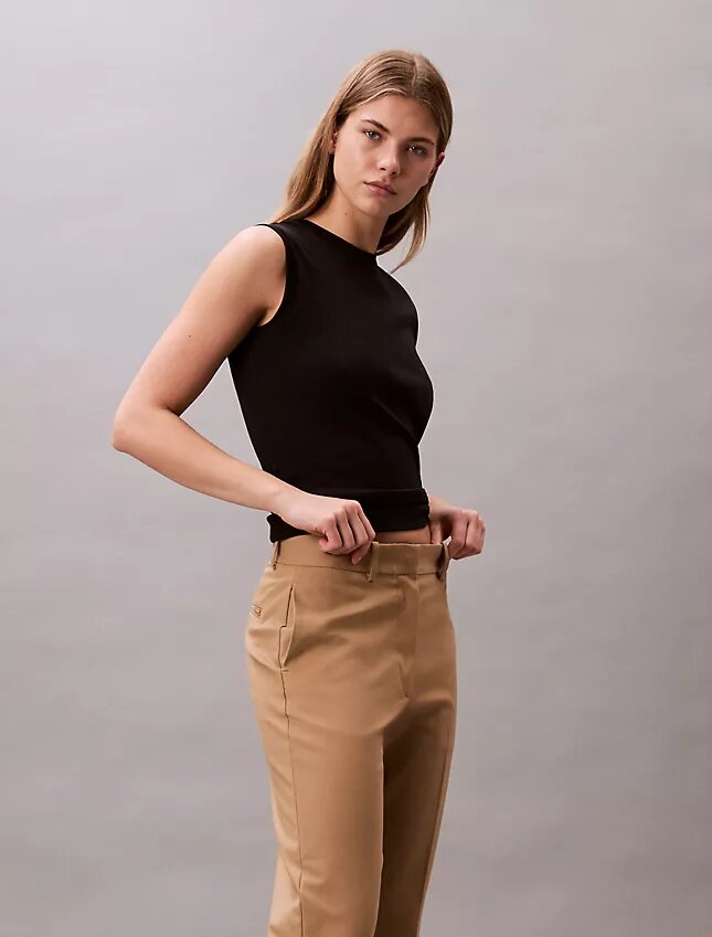 Cotton Stretch Düz Kesim Chino Pantolon Cotton Stretch Düz Kesim Chino Pantolon