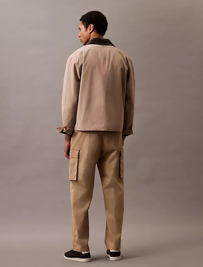 Cotton Stretch Düz Kesim Kargo Pantolon Cotton Stretch Düz Kesim Kargo Pantolon