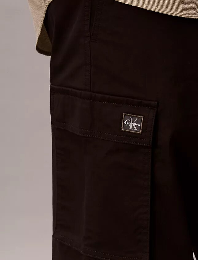 Cotton Stretch Düz Kesim Kargo Pantolon Cotton Stretch Düz Kesim Kargo Pantolon