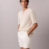 Cotton Stretch Düz Kesim Şort Cotton Stretch Düz Kesim Şort