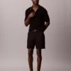Cotton Stretch Düz Kesim Şort Cotton Stretch Düz Kesim Şort
