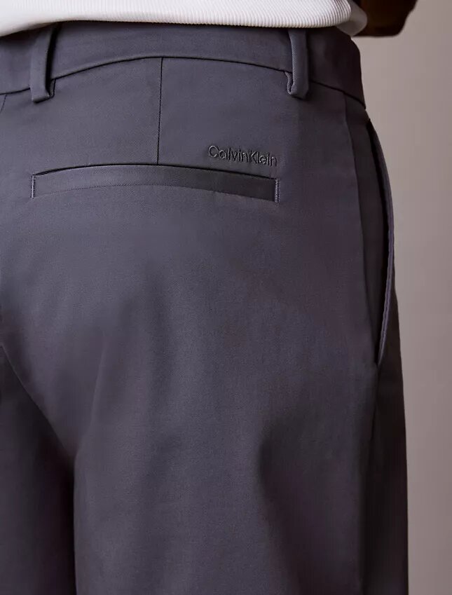 Cotton Stretch Düz Kesim Şort Cotton Stretch Düz Kesim Şort