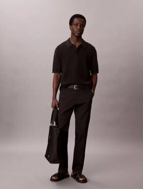 Cotton Stretch Düz Paça Pantolon