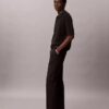 Cotton Stretch Düz Paça Pantolon