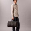 Cotton Stretch Ekose Slim Düğmeli Gömlek
