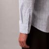Cotton Stretch Ekose Slim Düğmeli Gömlek