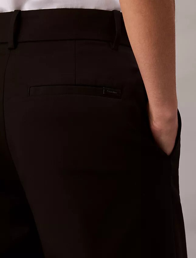 Cotton Stretch Geniş Paça Chino Pantolon Cotton Stretch Geniş Paça Chino Pantolon