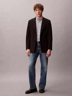 Cotton Stretch Gingham Slim Düğmeli Gömlek