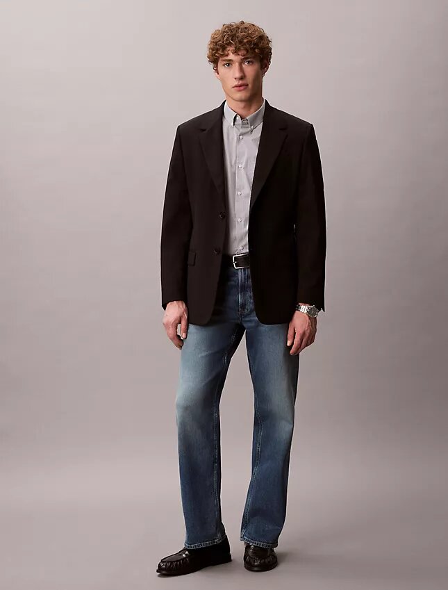 Cotton Stretch Gingham Slim Düğmeli Gömlek Cotton Stretch Gingham Slim Düğmeli Gömlek