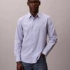 Cotton Stretch Çizgili Klasik Düğmeli Gömlek Cotton Stretch Çizgili Klasik Düğmeli Gömlek