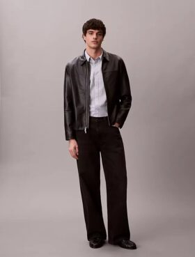 Cotton Stretch Çizgili Oxford Klasik Düğmeli Gömlek
