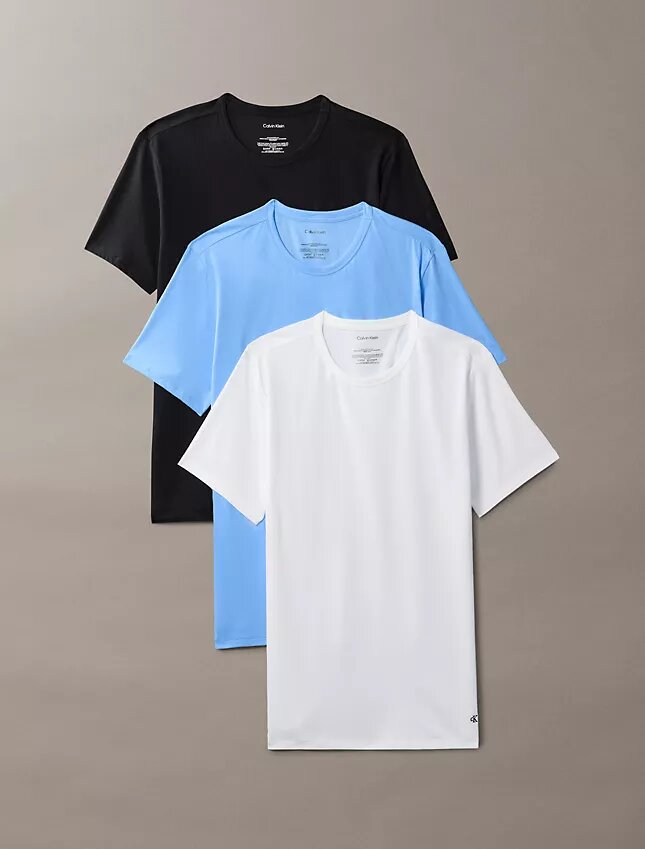 Cotton Stretch Karışımı 3’lü Paket Slim Fit Bisiklet Yaka Tişört Cotton Stretch Karışımı 3’lü Paket Slim Fit Bisiklet Yaka Tişört