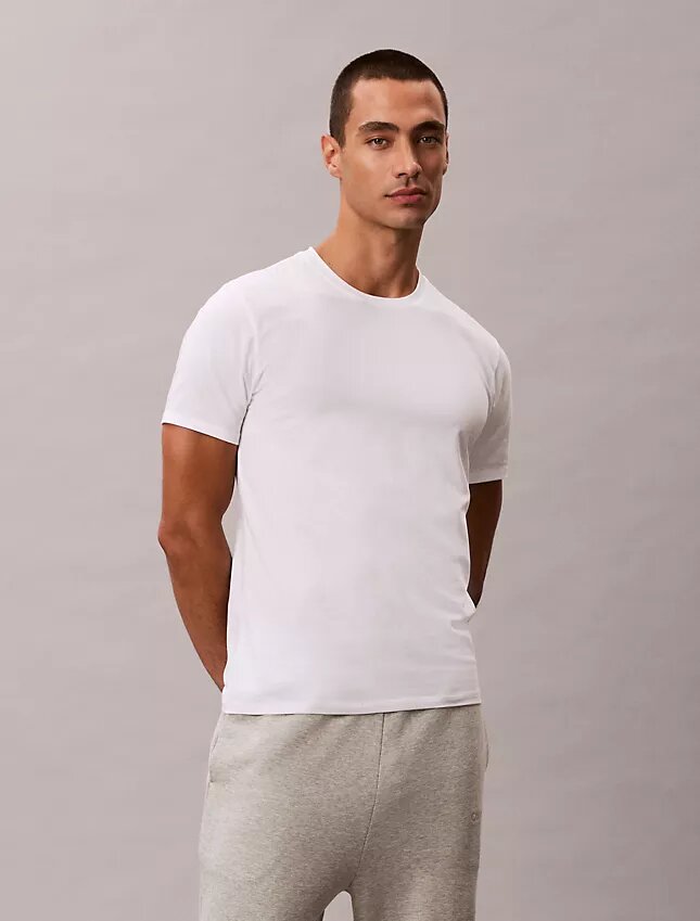 Cotton Stretch Karışımı 3’lü Paket Slim Fit Bisiklet Yaka Tişört Cotton Stretch Karışımı 3’lü Paket Slim Fit Bisiklet Yaka Tişört