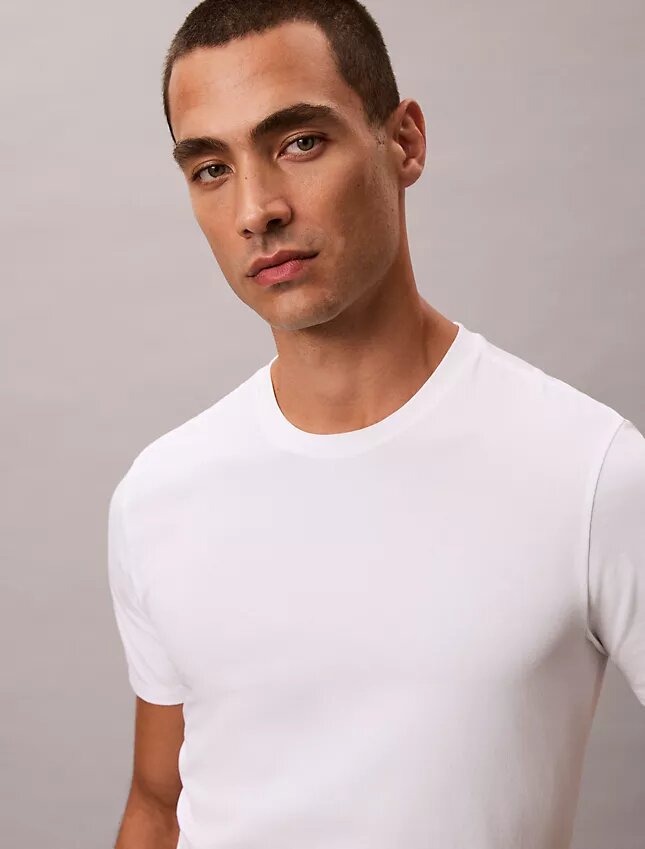 Cotton Stretch Karışımı 3’lü Paket Slim Fit Bisiklet Yaka Tişört Cotton Stretch Karışımı 3’lü Paket Slim Fit Bisiklet Yaka Tişört