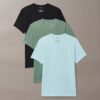 Cotton Stretch Karışımı 3’lü Paket Slim Fit V Yaka Tişört Cotton Stretch Karışımı 3’lü Paket Slim Fit V Yaka Tişört