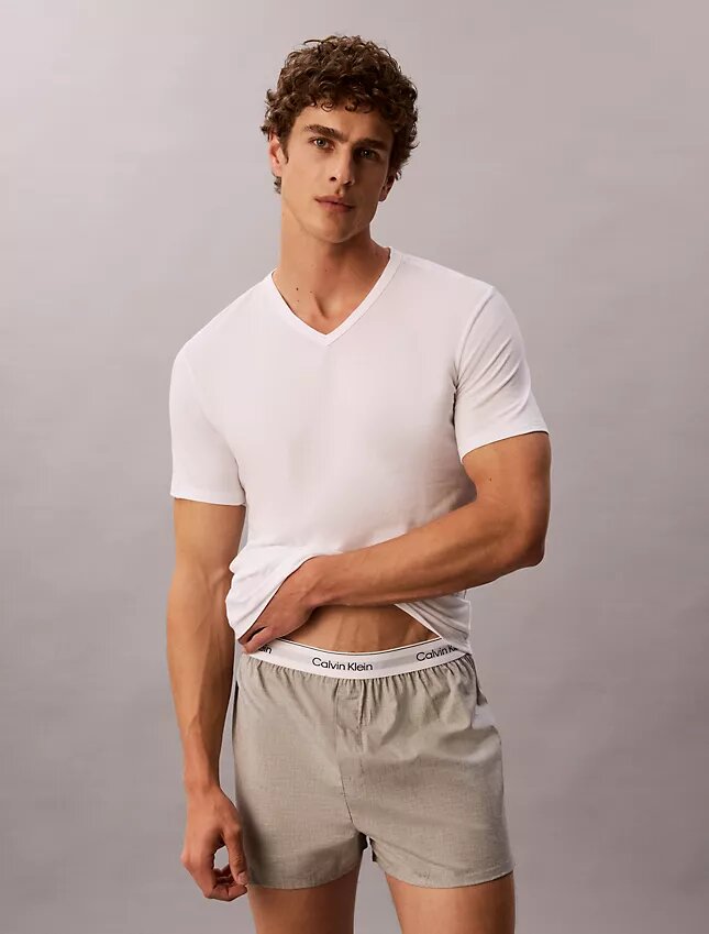 Cotton Stretch Karışımı 3’lü Paket Slim Fit V Yaka Tişört Cotton Stretch Karışımı 3’lü Paket Slim Fit V Yaka Tişört