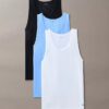 Cotton Stretch Karışımlı 3’lü Paket Tank Top Cotton Stretch Karışımlı 3’lü Paket Tank Top