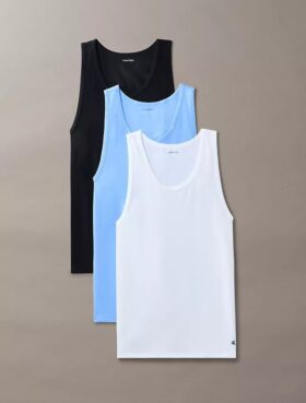 Cotton Stretch Karışımlı 3’lü Paket Tank Top Cotton Stretch Karışımlı 3’lü Paket Tank Top